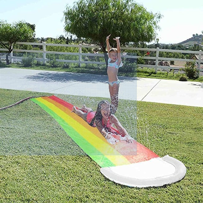 Children's Water Slide Lawn Slide Water Toy