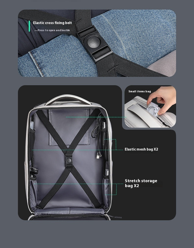 Autumn And Winter New Men's Urban Simple Casual Backpack